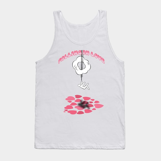 Falling in love during Valentine's Day Tank Top by MagesticLuminous